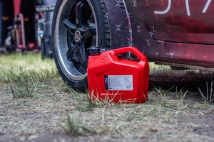 Kanystr plastový MECHANIC FUEL CANISTER RED 5L, červený SIXTOL