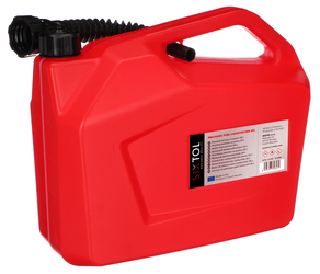 Kanystr plastový MECHANIC FUEL CANISTER RED 20L, červený SIXTOL