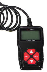 Digitální tester autobaterie BATTERY ONE SIXTOL