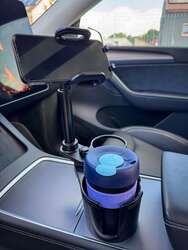 Multifunkční držák nápojů a mobilu do auta CAR CUP HOLDER 2 SIXTOL
