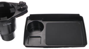 Multifunkční expandér do držáku nápojů se stolkem do auta CAR CUP HOLDER 8 SIXTOL