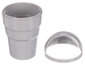 Odpadkový koš do auta CAR TRASH 4, šedý SIXTOL
