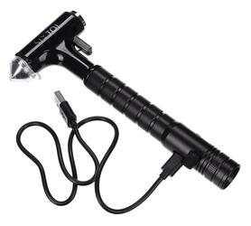 Víceúčelové bezpečnostní kladivo 3 v 1 CAR SAFETY HAMMER 1, 310 g SIXTOL
