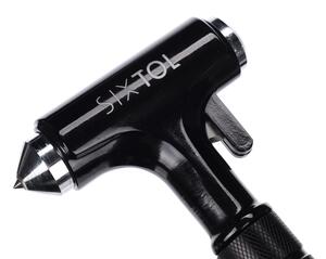 Víceúčelové bezpečnostní kladivo 3 v 1 CAR SAFETY HAMMER 1, 310 g SIXTOL