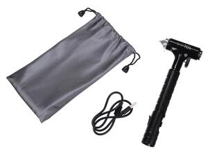 Víceúčelové bezpečnostní kladivo 3 v 1 CAR SAFETY HAMMER 1, 310 g SIXTOL