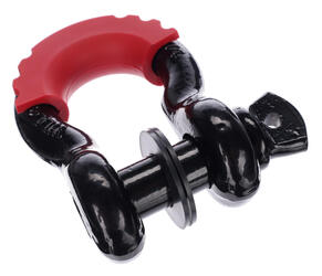 Offroadový třmen s pryžovým chráničem CAR SHACKLE 1, nosnost 4,75 t SIXTOL