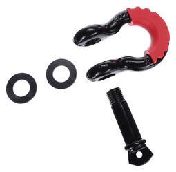Offroadový třmen s pryžovým chráničem CAR SHACKLE 1, nosnost 4,75 t SIXTOL