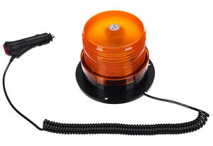 Výstražné světlo na auto s magnetem CAR BEACON 1, LED, žluté SIXTOL