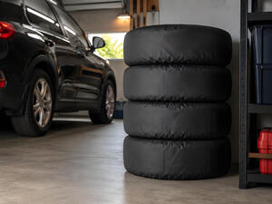 Ochranný obal na pneumatiky CAR TIRE COVER BASIC XL, 17"–20", 4 ks SIXTOL