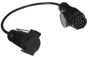 Kabelová redukce zásuvky tažného zařízení TRAILER CABLE 2, 13-7pin, 50cm SIXTOL