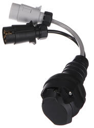 Kabelová redukce zásuvky tažného zařízení TRAILER CABLE 5, ze 13pin na 7pin N+S, 35cm SIXTOL