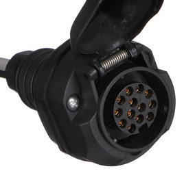 Kabelová redukce zásuvky tažného zařízení TRAILER CABLE 5, ze 13pin na 7pin N+S, 35cm SIXTOL