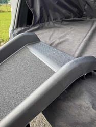 Nástupní rampa pro psy do auta CAR DOG RAMP 1, 155x39cm, skládací SIXTOL