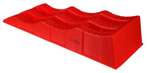 Nájezdové rampy pro auto MECHANIC CAR RAMP 5T, 2ks, červená SIXTOL