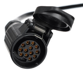 Prodlužovací 13pin kabel - závěsná zásuvka+zástrčka TRAILER CABLE 8, 12V, 5m SIXTOL