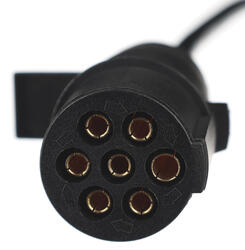 Propojovací spirálový kabel 7pin typ N TRAILER CABLE 11, plastová zástrčka, 24V, 3,5m SIXTOL