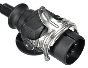 Propojovací spirálový EBS kabel 7pin TRAILER CABLE 14, 24V, 3,5m SIXTOL