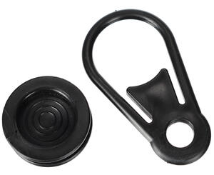 Sada úchytů s okem pro upevnění plachty TRAILER TARP HOOK SET 1, 10ks SIXTOL