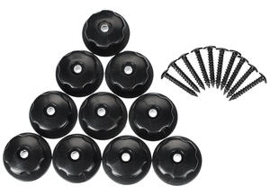 Sada háčků s vruty pro upevnění sítě/plachty k vozíku TRAILER HOOK SET 3, 10 ks SIXTOL