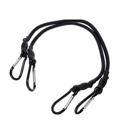 Gumové upínací popruhy/gumicuky CARGO CORD CARABINER 50, 50cm, 2ks SIXTOL