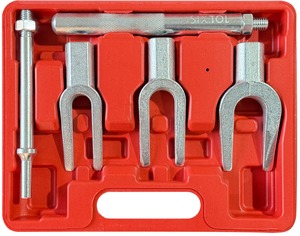 Sada stahováků kulových čepů a ramen MECHANIC BALL JOINT 8, 5 ks SIXTOL