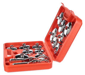 Sada kalíškových klíčů na olejové filtry MECHANIC OIL WRENCH 16, 16 ks SIXTOL