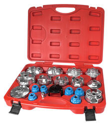 Sada na demontáž olejových filtrů MECHANIC OIL WRENCH 19, 19 ks SIXTOL