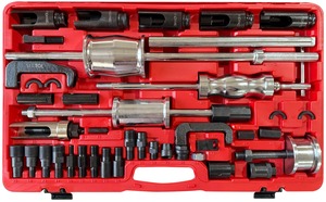 Sada na demontáž vstřikovačů se zpětným kladivem MECHANIC PULLER SET 2, 40 ks SIXTOL
