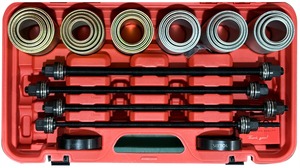 Sada na lisování a stahování ložisek a pouzder MECHANIC PULLER SET 4, 27 ks SIXTOL