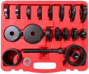 Sada na montáž a demontáž ložisek přední nápravy MECHANIC BEARING PULLER 3, 23 ks SIXTOL