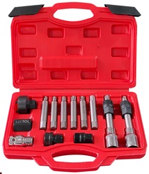 Sada na demontáž řemenice MECHANIC PULLEY SET 1, 13 ks SIXTOL