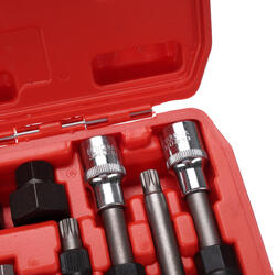 Sada na montáž a demontáž řemenic alternátoru MECHANIC PULLEY SET 2, 18 ks SIXTOL
