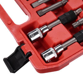 Sada na montáž a demontáž řemenic alternátoru MECHANIC PULLEY SET 3, 24 ks SIXTOL