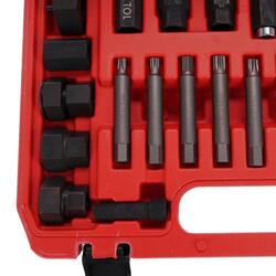 Sada na montáž a demontáž řemenic alternátoru MECHANIC PULLEY SET 4, 30 ks SIXTOL