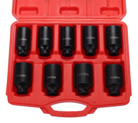 Sada nástrčných hlavic MECHANIC WRENCH SET 1, 1/2", 9 ks SIXTOL