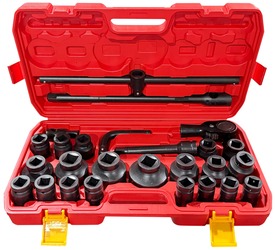 Sada nástrčných hlavic MECHANIC WRENCH SET 3, heavy-duty, 26 ks SIXTOL