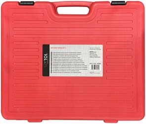 Sada stahováku pružin tlumičů s vyměnitelnými vidlicemi MECHANIC SPRING SET 5 SIXTOL