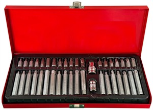 Sada torx bitů v kovovém pouzdře MECHANIC TORX SET 1, 40 ks SIXTOL