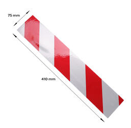 Samolepicí pěnový chránič do garáže CAR PARK GUARD STRIP 1, 41x7,5x1,5cm, 2ks SIXTOL