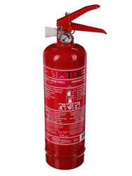 Práškový hasicí přístroj FIRE STOP 1 kg, ABC, celokovový, včetně kovového držáku SIXTOL