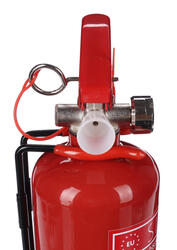 Práškový hasicí přístroj FIRE STOP 1 kg, ABC, celokovový, včetně kovového držáku SIXTOL
