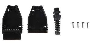 Zástrčka OBD-II s 16 piny pro montáž vlastního kabelu MECHANIC CABLE 29, černá SIXTOL