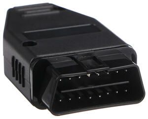 Zástrčka OBD-II s 16 piny pro montáž vlastního kabelu MECHANIC CABLE 29, černá SIXTOL