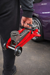 Pojízdný hydraulický zvedák 2t nízkoprofilový SX Jack MINI 2T SIXTOL