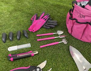 Sada zahradního nářadí GARDEN PINK 10 SIXTOL