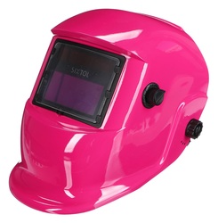Svářecí kukla samostmívací WELDING MASK 4, růžová SIXTOL