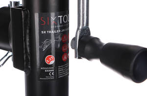 Zvedák přívěsu SX TRAILER JACK 2,2T, svařovaný, trubkový SIXTOL