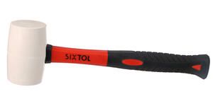 Gumová palička TPR HAMMER 450, bílá, 450g, 330mm SIXTOL
