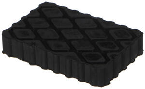Gumová podložka pro zvedák automobilů JACK PAD 16, 120x80x20 mm SIXTOL