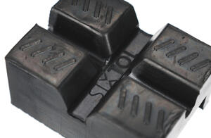 Gumová podložka pro podstavec pod auto skládací MECHANIC CAR STAND, 83x62x40 mm SIXTOL